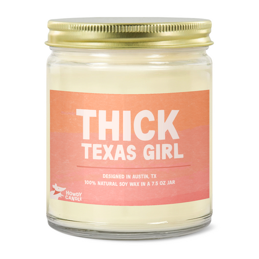 Thick Texas Girl - Pink Grapefruit 9oz Soy Candle