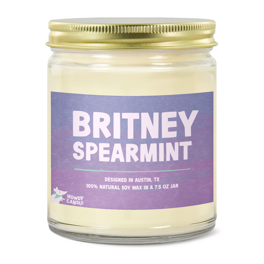 Britney Spearmint - Eucalyptus Lavender 9oz Soy Candle