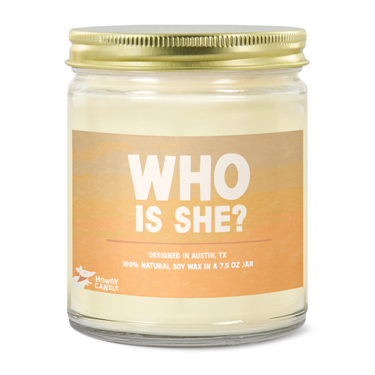 Who Is She? - Vanilla Bean 9oz Soy Candle