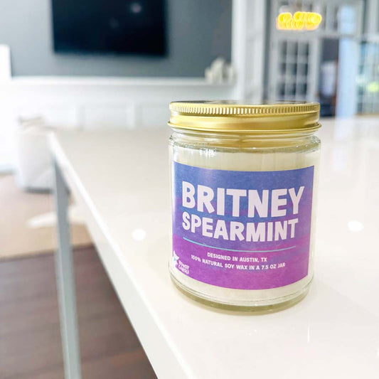 Britney Spearmint - Eucalyptus Lavender 9oz Soy Candle