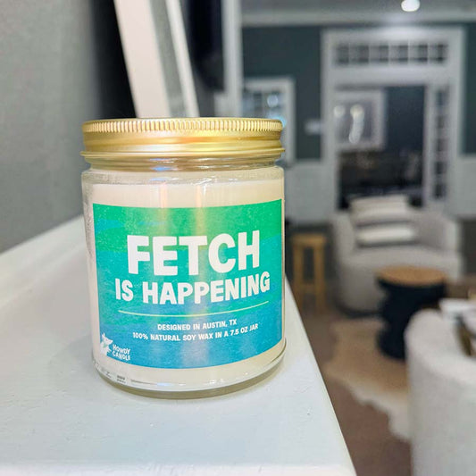 Fetch is Happening - Fresh Balsam 9oz Soy Candle