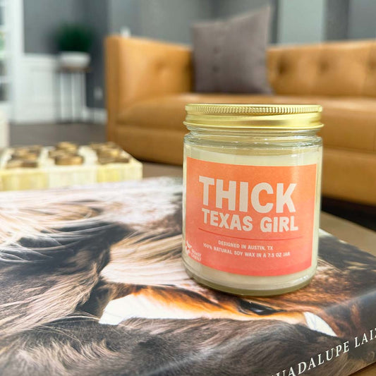 Thick Texas Girl - Pink Grapefruit 9oz Soy Candle